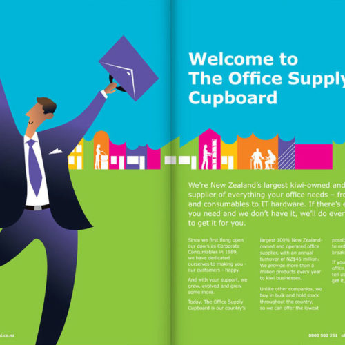 Corporate Consumables brand development