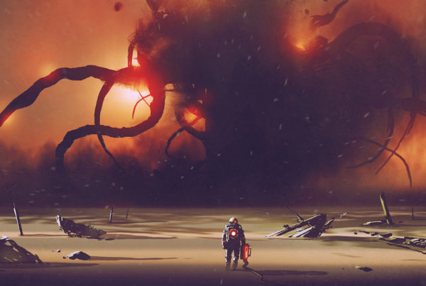 astronaut and monster Why your brand story needs a villain - Story IQ