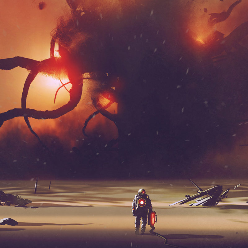 astronaut and monster Why your brand story needs a villain - Story IQ