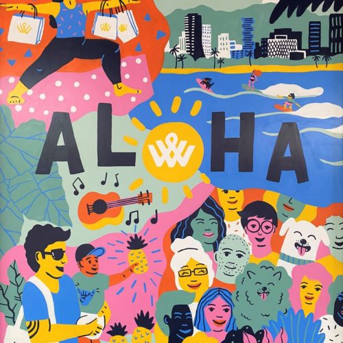 Aloha illustration